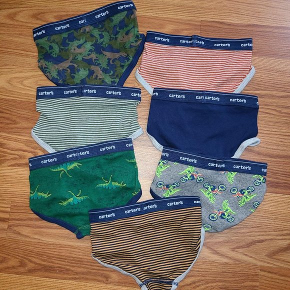 Carter's Accessories Carters Underwear Briefs 7ct Toddler Boys 23